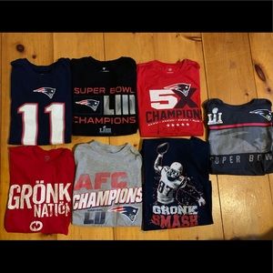 NE Patriot T-shirt Bundle